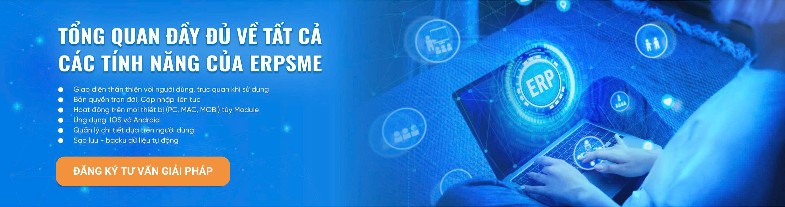 Tất cả các tính năng của ERP SME