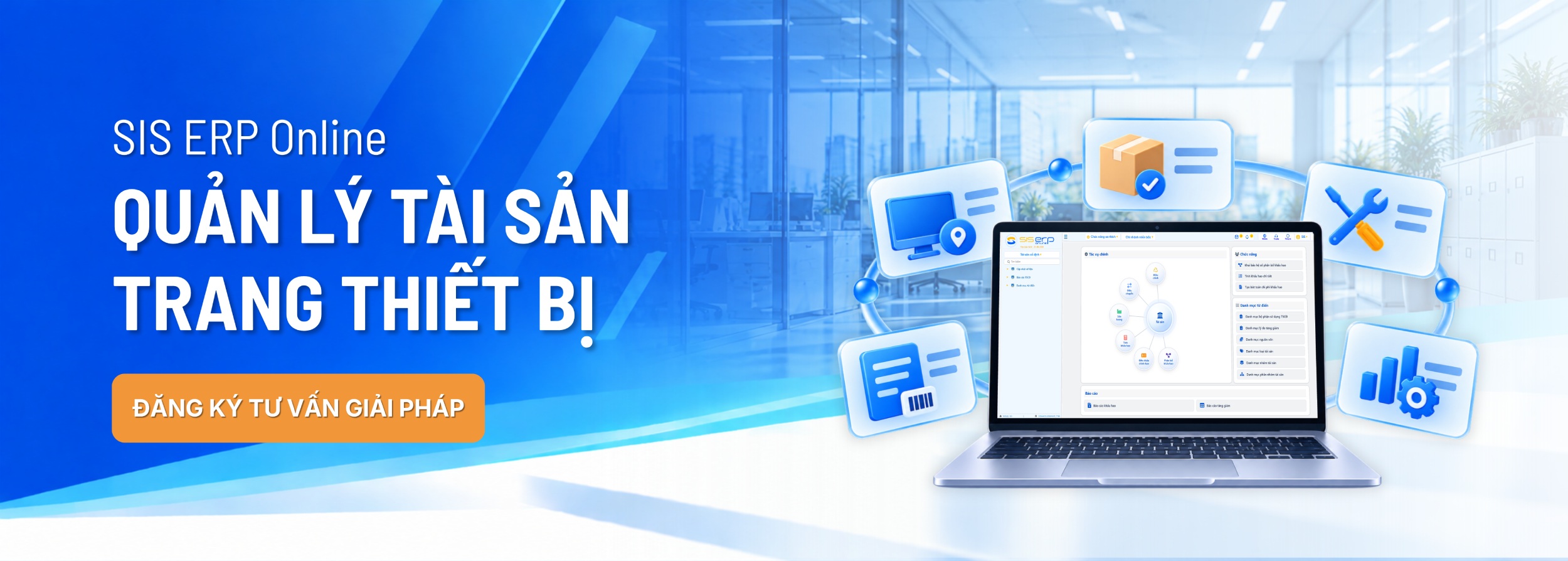 Quản lý Tài sản, Trang thiết bị