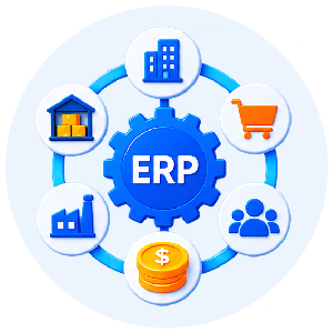 Kết nối dữ liệu xuyên suốt ERP