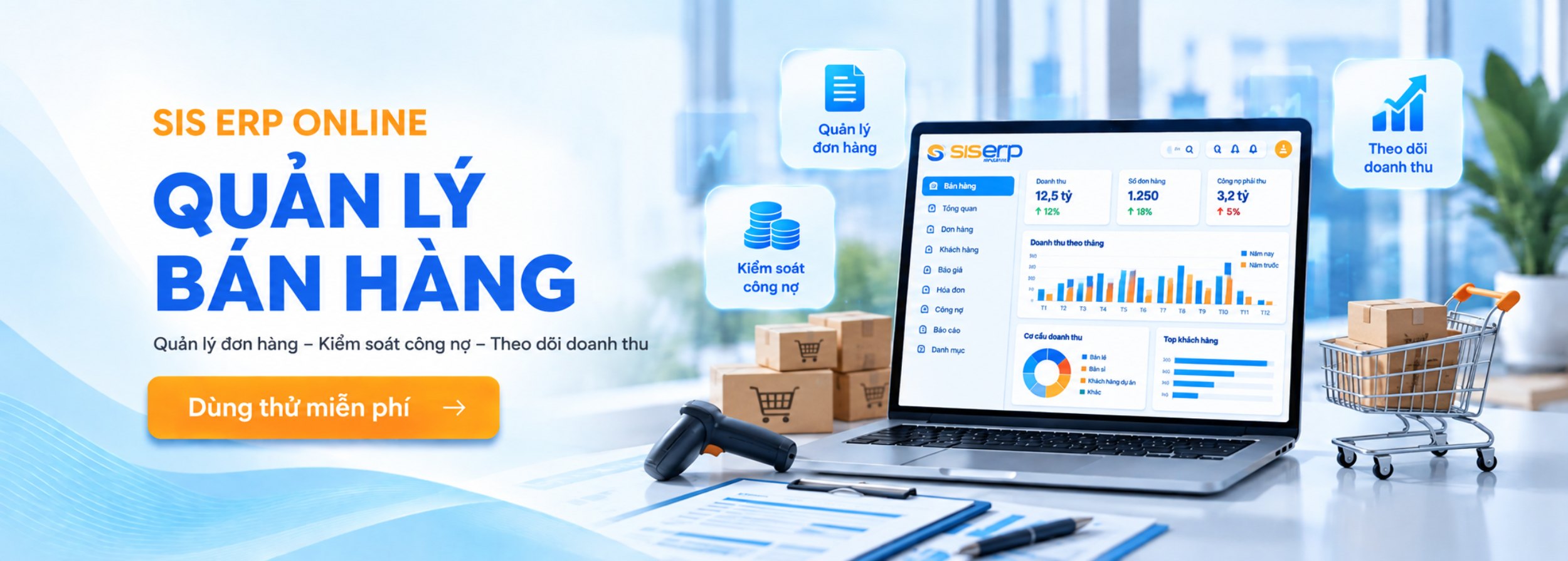 QUẢN LÝ BÁN HÀNG SIS ERP ONLINE