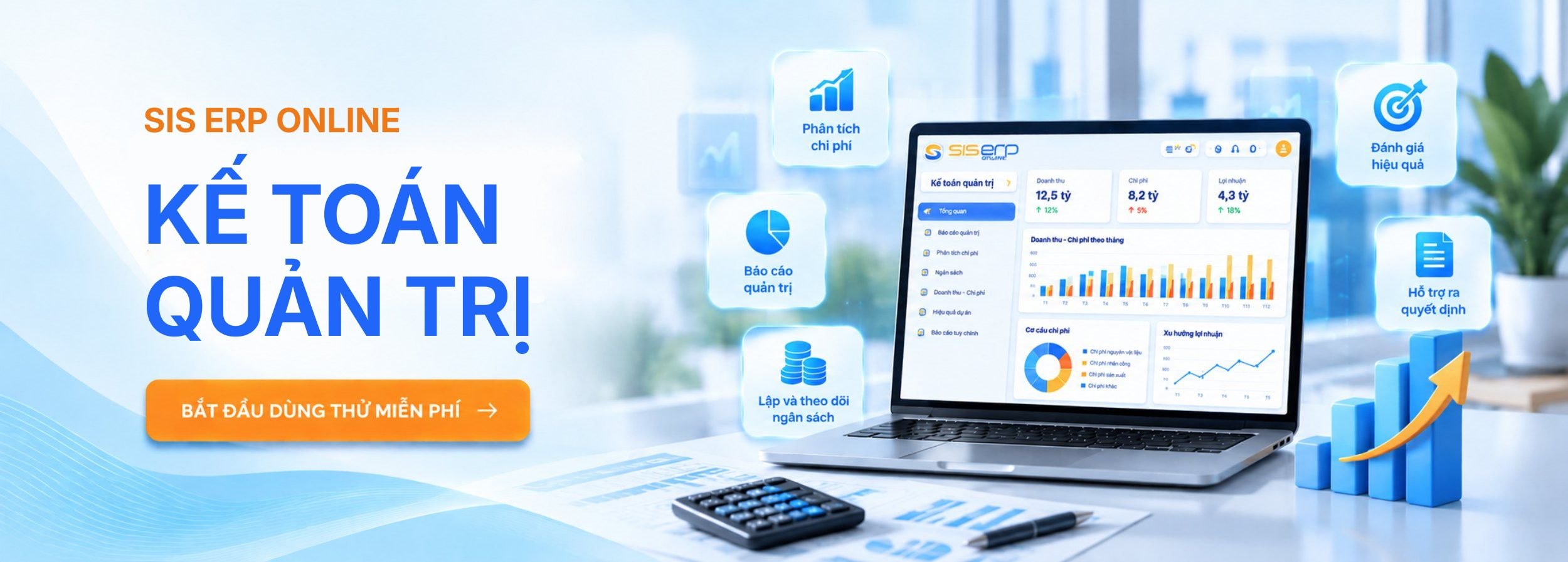 KẾ TOÁN QUẢN TRỊ SIS ERP ONLINE