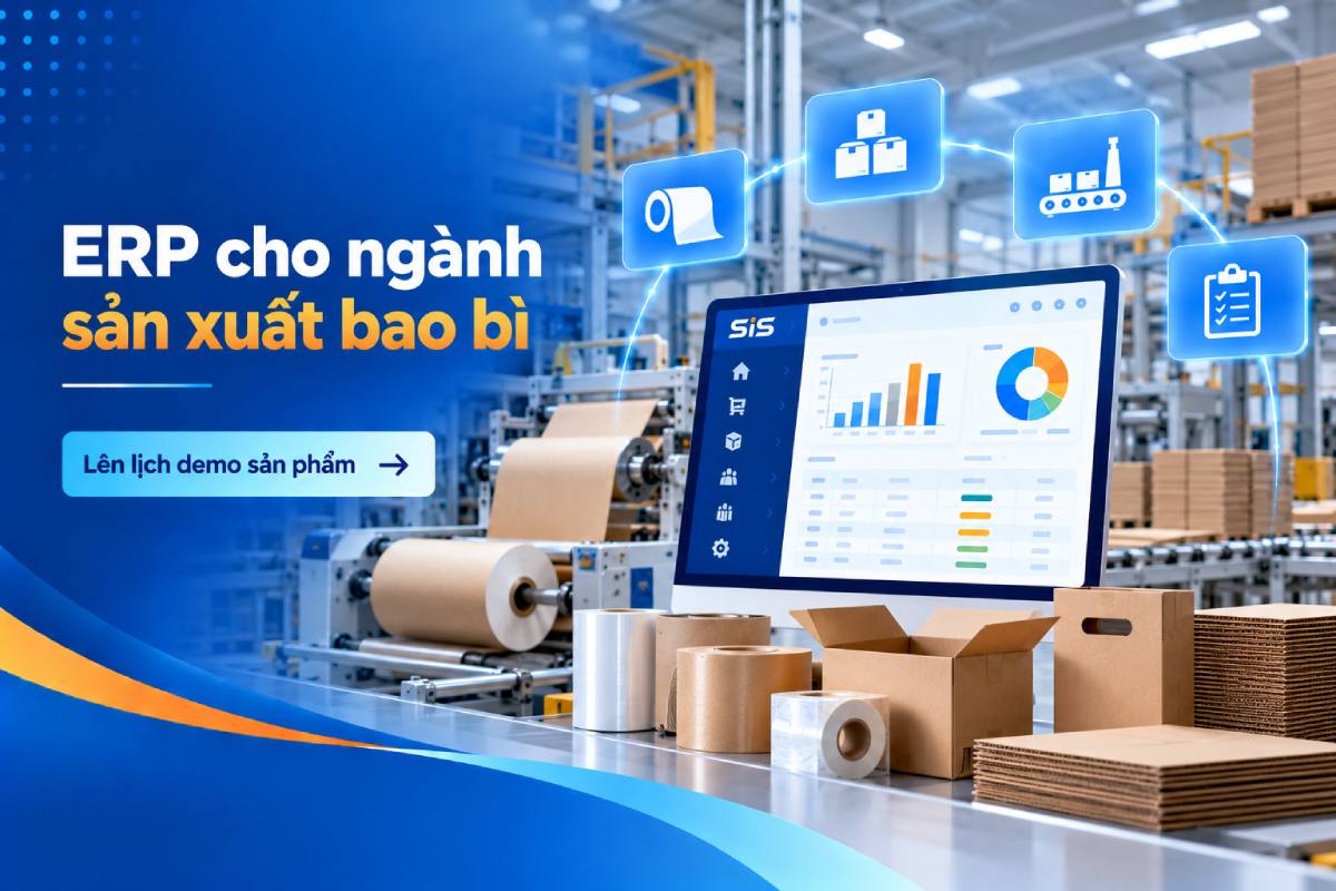 ERP cho ngành sản xuất bao bì
