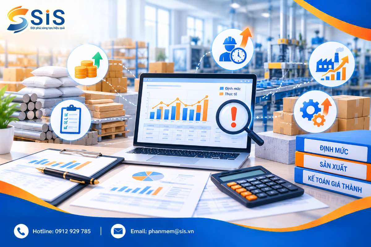 Sai lệch định mức – giá thành: Nguyên nhân và cách kiểm tra