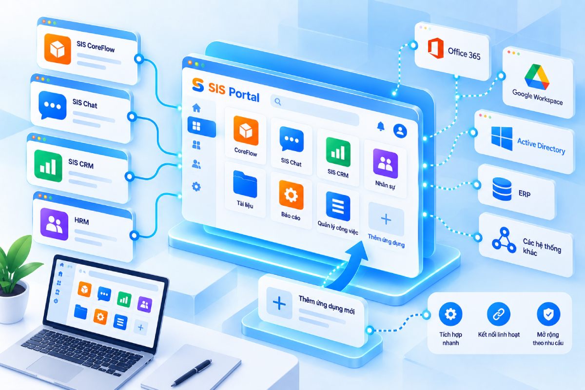 Mở rộng và tích hợp ứng dụng