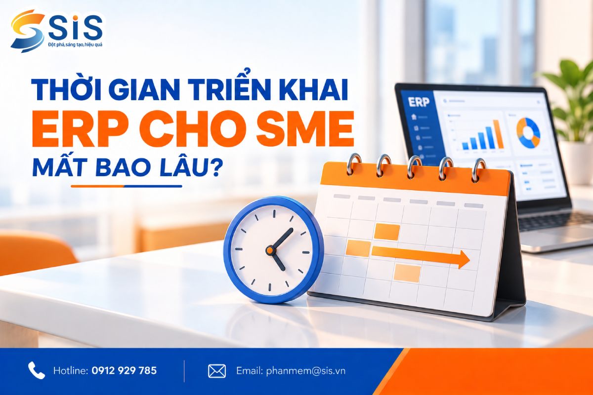 Thời gian triển khai ERP cho SME mất bao lâu? Quy trình và các yếu tố ảnh hưởng