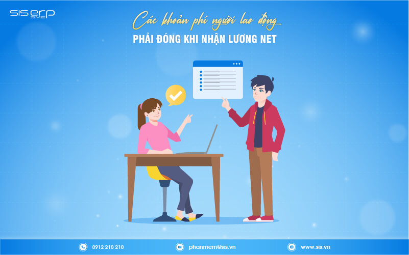 các khoản phí người lao động phải đóng khi nhận lương net