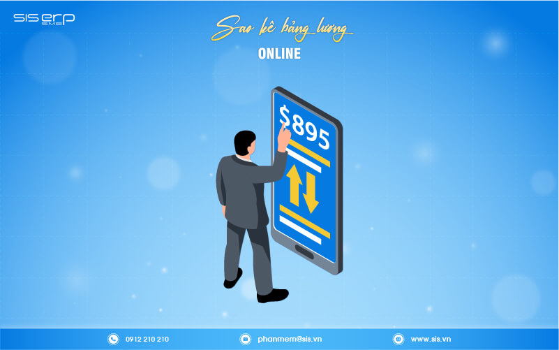 sao kê bảng lương online