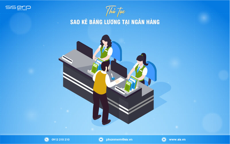 thủ tục sao kê bảng lương tại ngân hàng