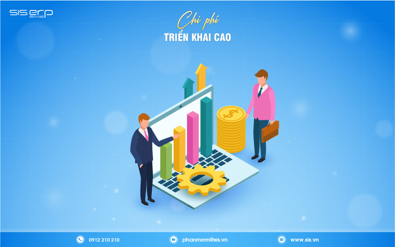 chi phí triển khai cao