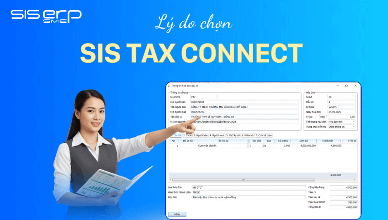 lý do chọn sis tax connect