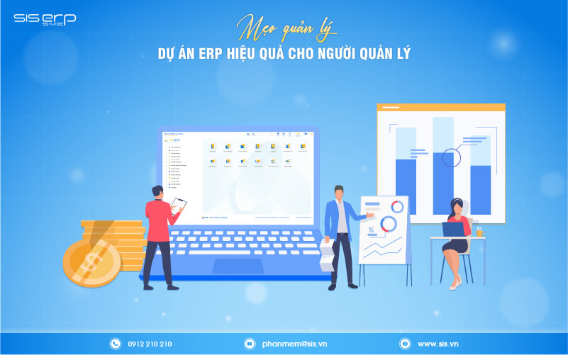 mẹo quản lý dự án erp