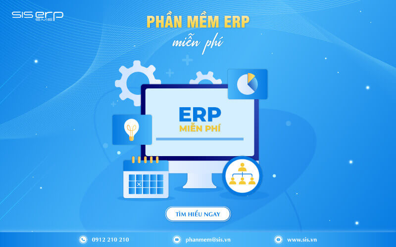 phần mềm erp miễn phí