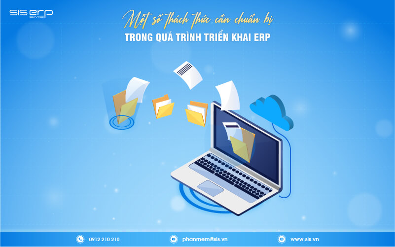 thách thức cần chuẩn bị khi triển khai erp