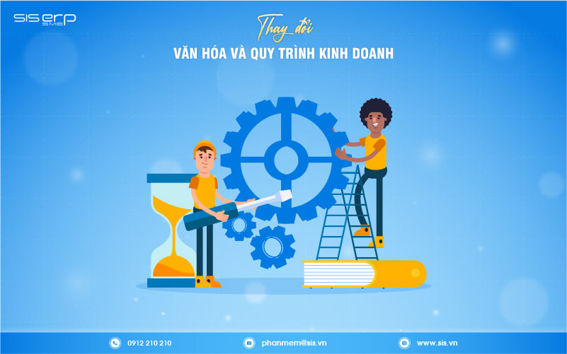 thay đổi văn hóa và quy trình kinh doanh