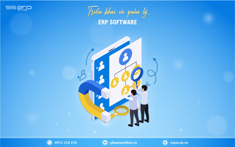 triển khai và quản lý erp software 