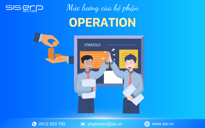 mức lương của bộ phận operation